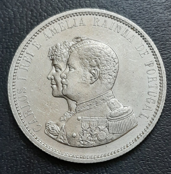 Uma Rupia, Goa Coins, Escudo, Luiz, Carlos, Tanga