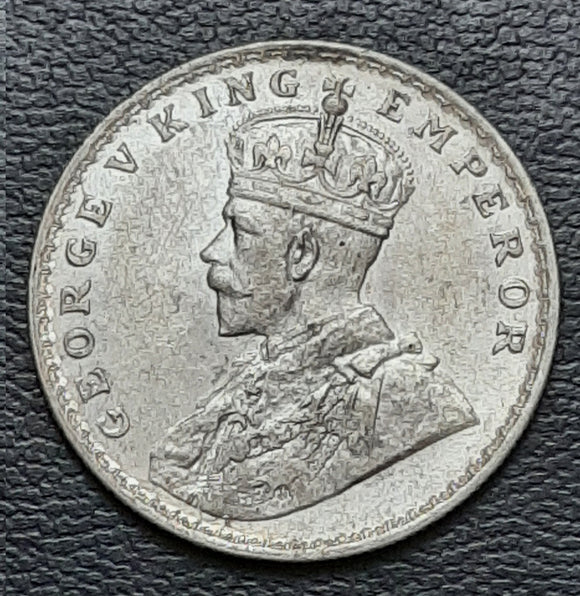 Silver, rupee, George V, British, Empire, India, Emperor