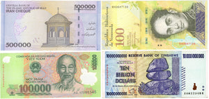 The world’s Top 3 worthless currencies