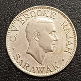 10 cents, Sarawak, CV Brooke, 1920-34