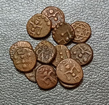 1 Cash, Travancore, 1885-95