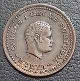 Set of 4 Coins, 1/2, 1/4, 1/8 & 1/12 Tanga