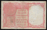1 Rupee, Persian Gulf Issue, 1957. Graded (VF)