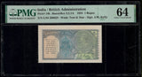 1 Rupee, India, 1935, Graded PMG 64