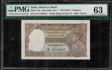 5 Rupees, India, 1937, Graded PMG 63