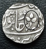 Gwalior, Daulat Rao, Silver, Coin, KM# 207, Shah Alam