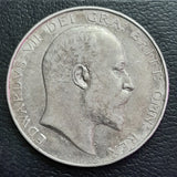 Silver, Coin, Half Crown, Edward VII