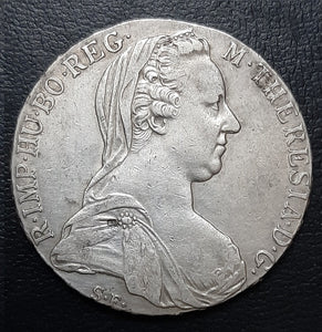 Maria Theresa, Thaler, Silver, Coin