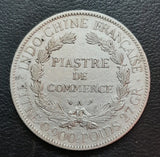 Piastre, French Empire, Indochina, Silver, Coin