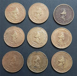 Jaipur, Coin, 1 Anna, Man Singh II