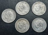 Meia Rupia, Rare, Coin, Silver, Indo-Portuguese, Goa