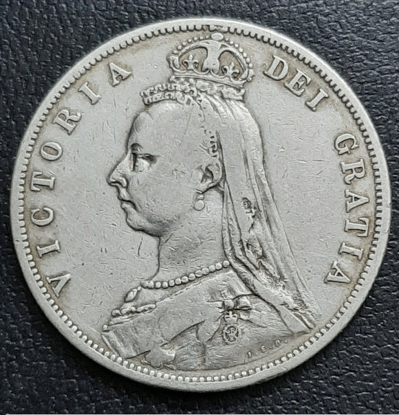 Half Crown, Silver, Victoria, Jubilee Head