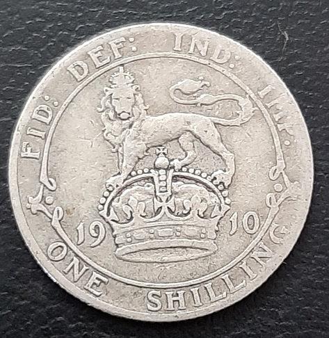Shilling, Coin, Silver, Edward VII