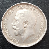 Shilling, George V, Silver, Coin