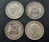 Shilling, Silver, Coin, George V, United Kingdom