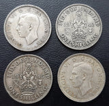 1 Shilling, United Kingdom, George VI, Scottish Crest (1937-1946)