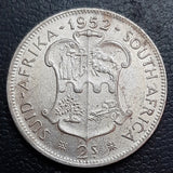Silver, Coin, 2 Shilling, Florin, South Africa, George VI