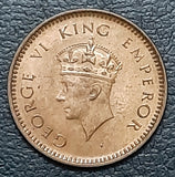 Pice, Coin, Bronze, George VI