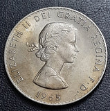 1 Crown (5 Shillings), Winston Churchill, 1965