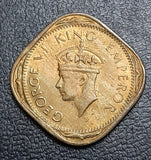 2 Anna, George VI, India, Coin, uncirculated