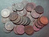 Gwalior, quarter anna, madho rao, copper, coin