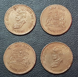 Gwalior, Coin, Half anna