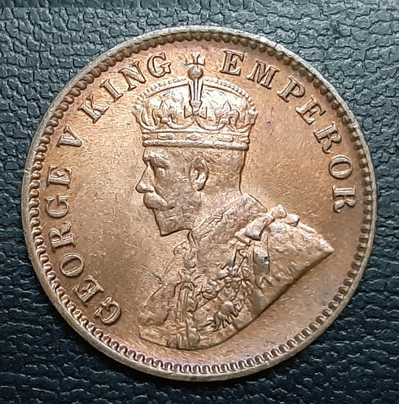1/4 Anna, George V, Coin, bronze