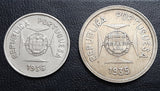 Rupia, Half Rupia, Goa, Indo-Portuguese, Silver, Coin